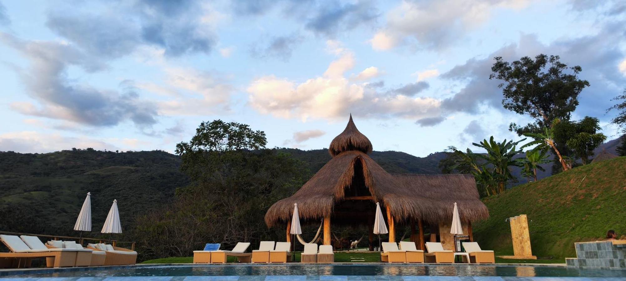 Nalua Glamping Y Hotel San Jerónimo Esterno foto